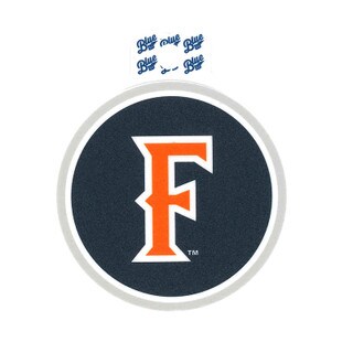 'F' Circle Logo Decal - Navy